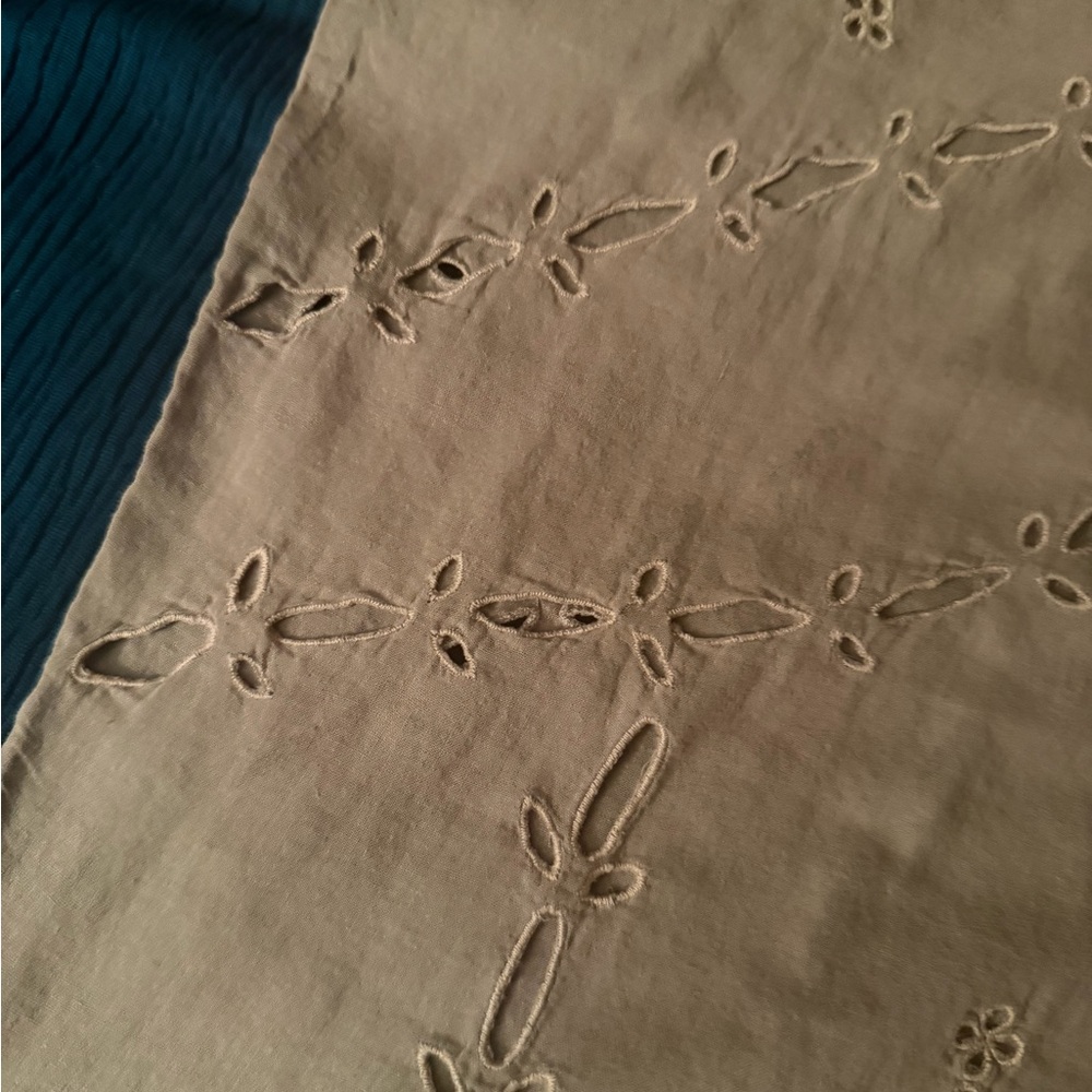 IRO Beige Embroidered Blouse - Picture 12 of 16
